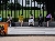 A group of protesters against war out side the White House