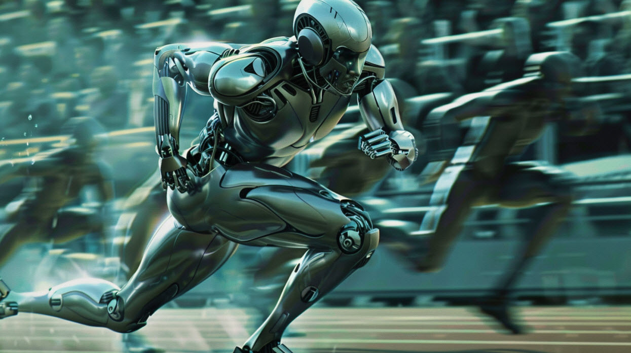 AGI robot race