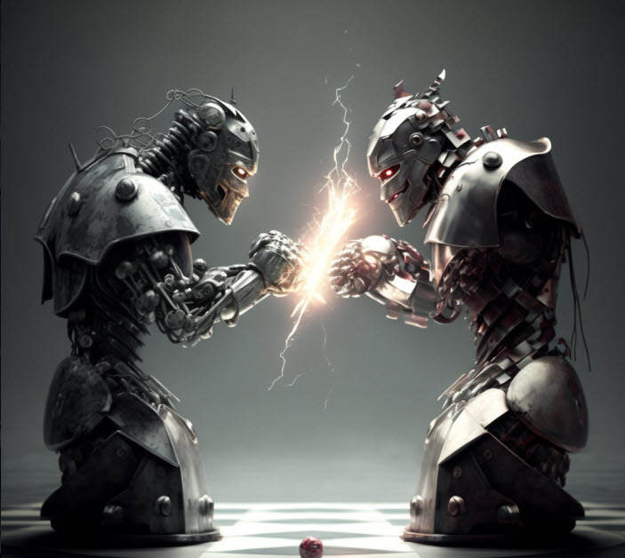 AI battle
