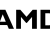 AMD stock logo cut like my rating for the stock