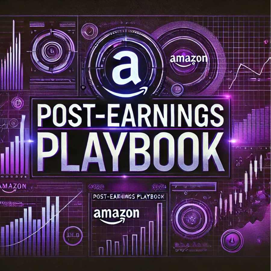 AMZN stock post earnings playbook trade