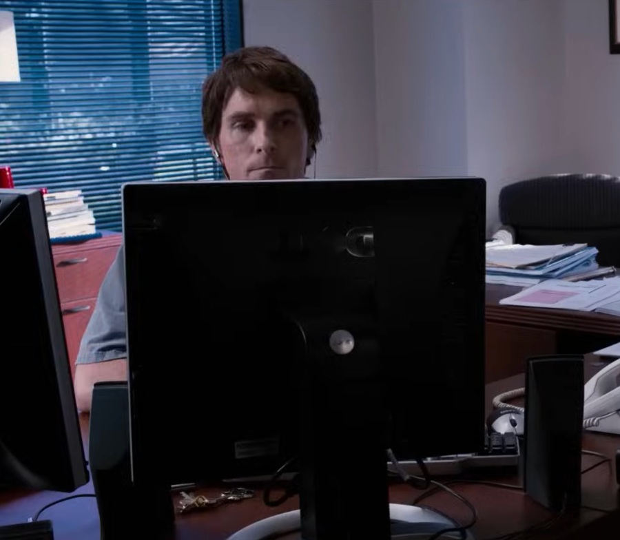 Actor Christian Bale as Michael Burry in The Big Short