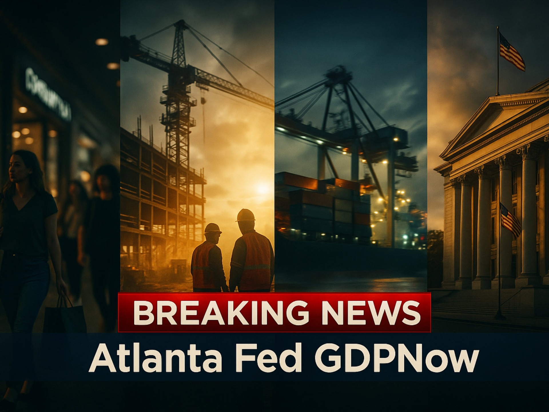 Atlanta Fed GDPNow Upgrade: Q3 Growth Hits 3.6% as Net Exports Surge |  investingLive