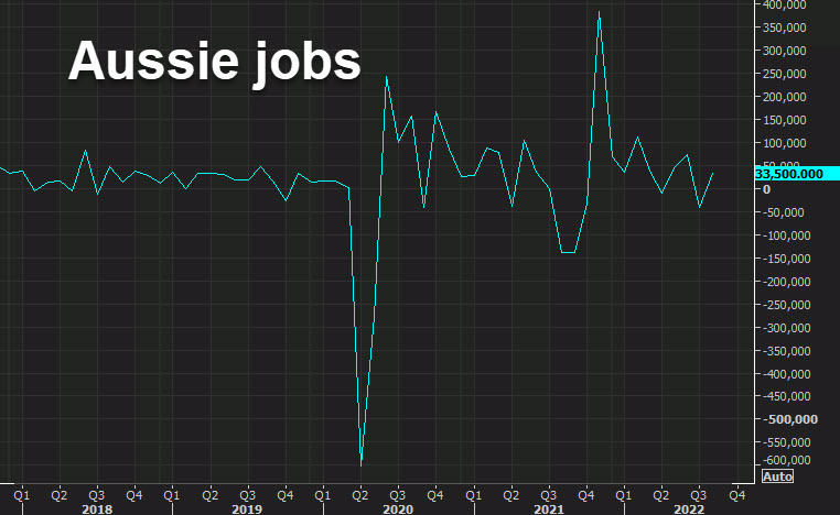 Ausssie jobs report