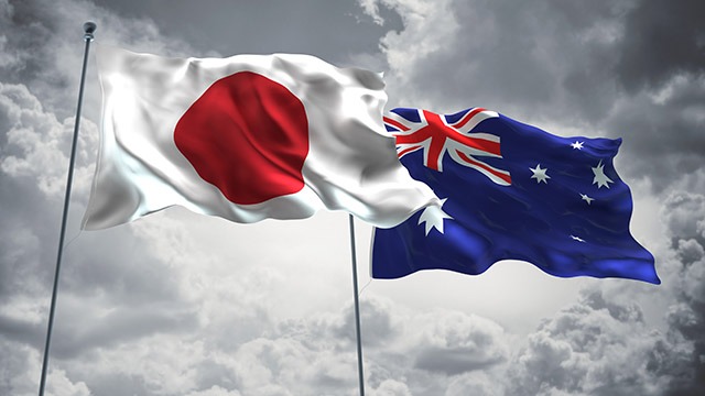 Australia Japan flag