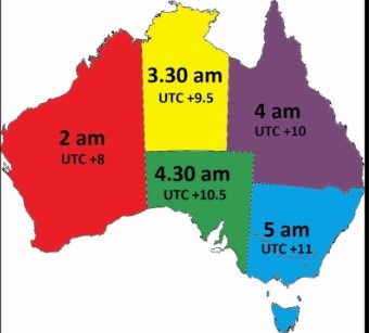 Australia daylight saving summer 2023 2024