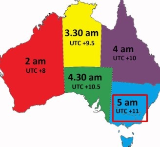 Australia daylight saving sydney 29 September 2023