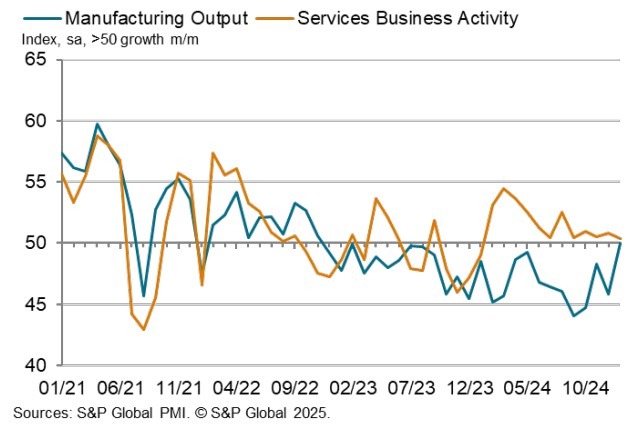 Australia flash pmi 24 January 2025 2
