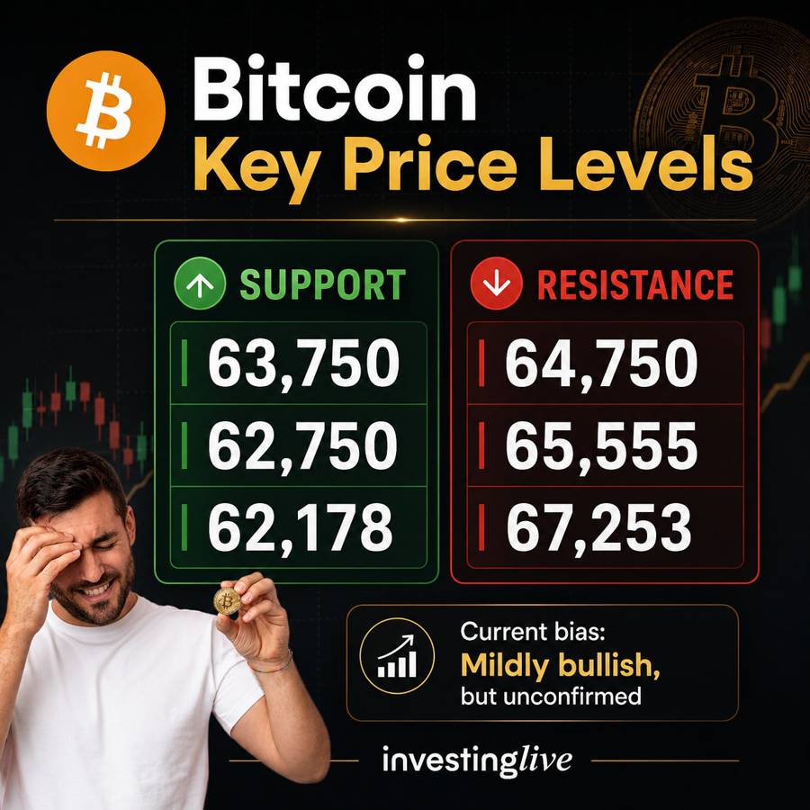 BTCUSD key price levels to watch at invesdtingLive.com