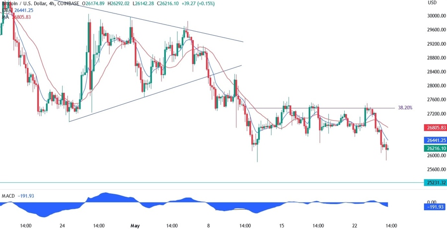 BTCUSD technical analysis