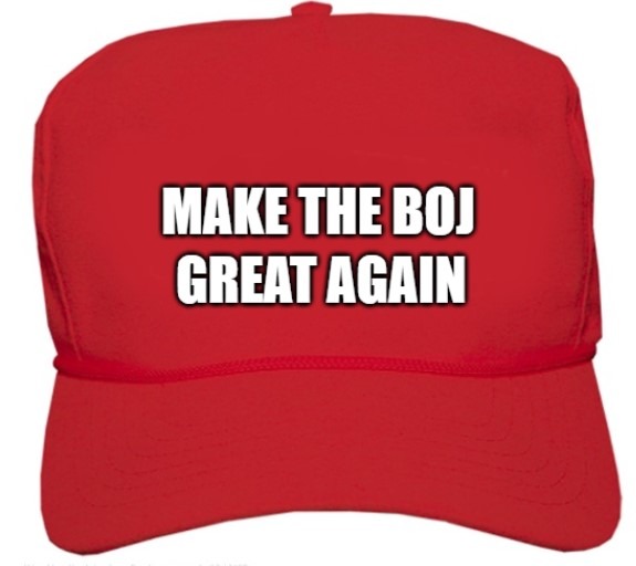 Bank of Japan maga hat 2