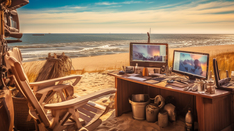 Beach trading