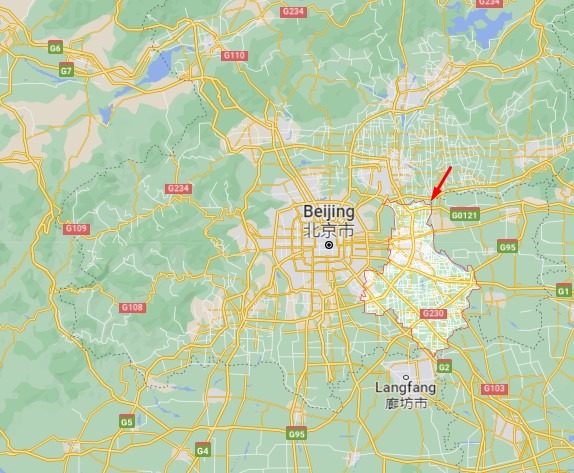 Beijing Tongzhou district 27 April 2022