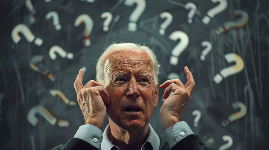 Biden confused questions