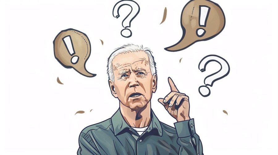 Biden confused