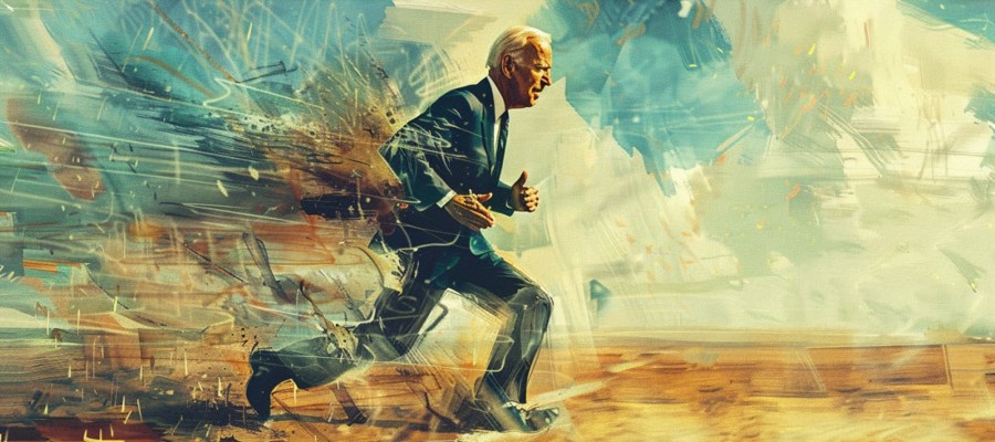 Biden running