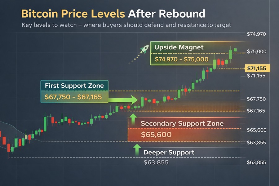 Bitcoin Key Prices Levels to Watch After Thursday's Rebound