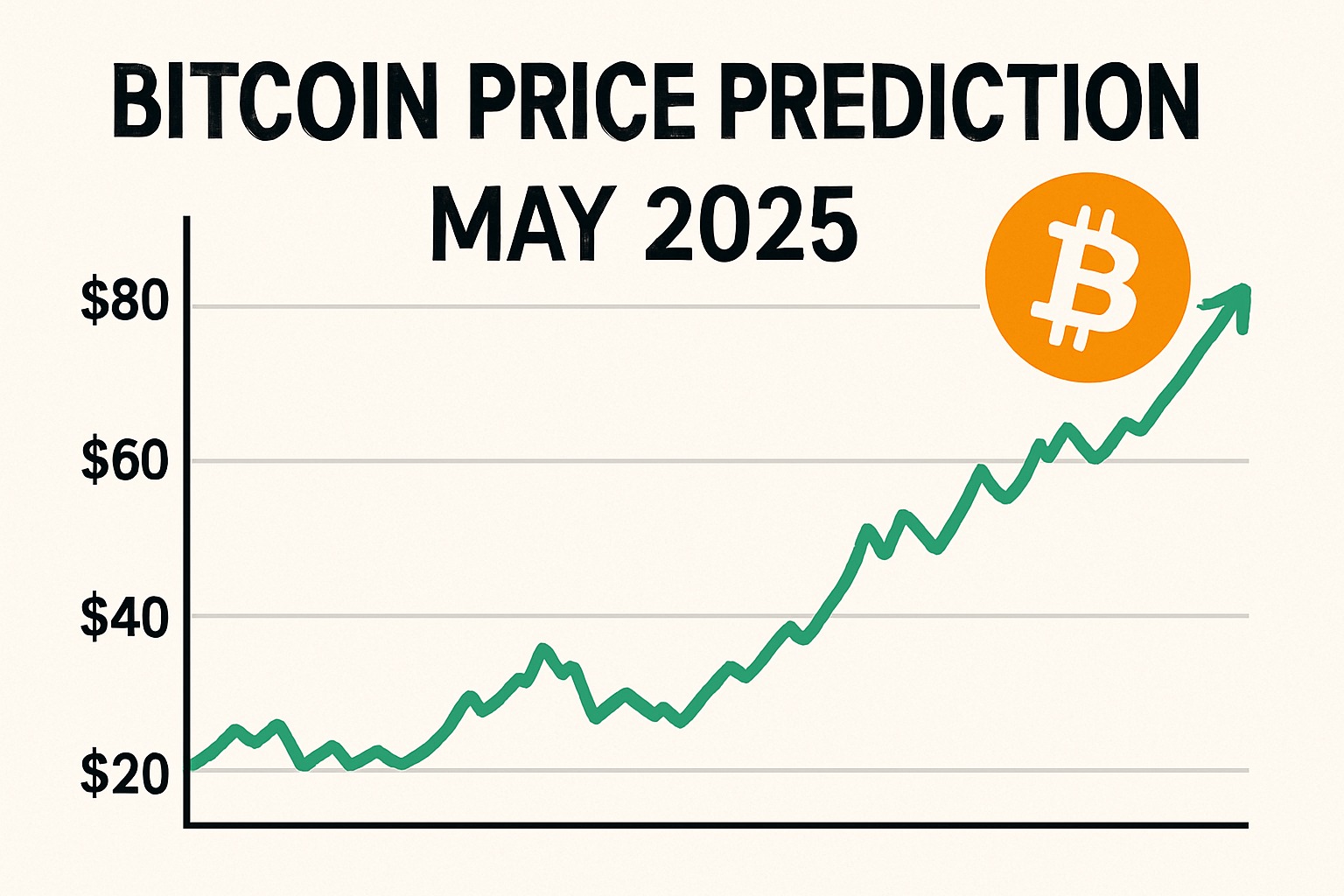 Bitcoin Price Prediction for End of May 2025 | investingLive