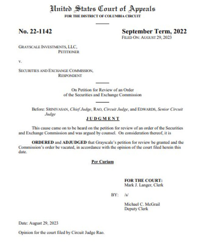 Bitcoin case SEC