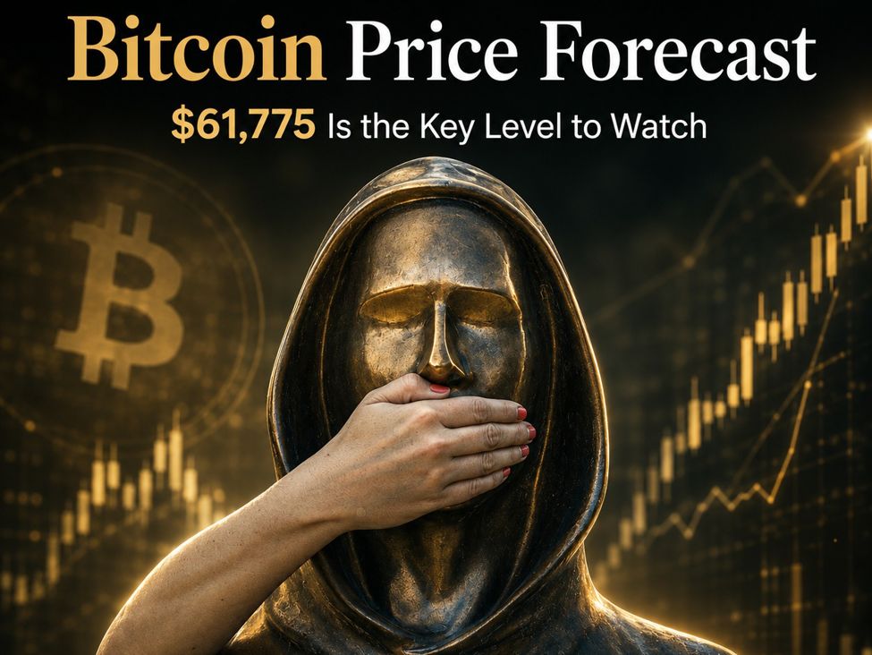 Bitcoin price forecast: why the $61,775 level matters now