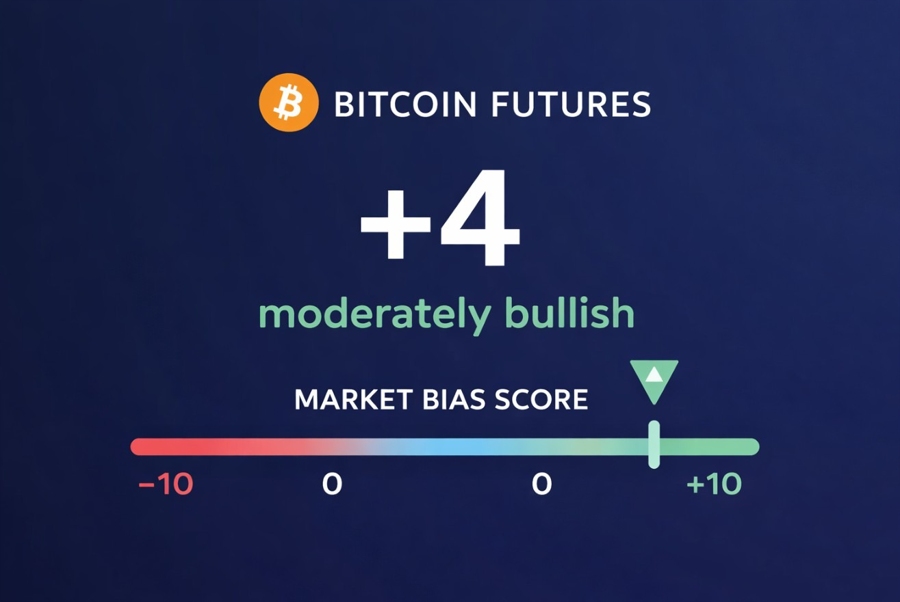 Bitcoin price prediction at investingLive is +4 today.