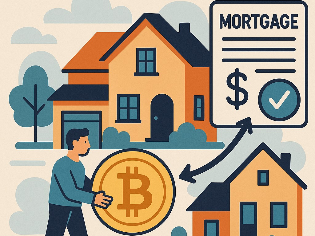 From Blockchain to Backyard: Your Crypto Mortgage May Be Here Soon! |  investingLive