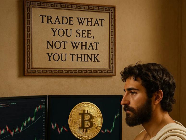 Bitcoin today: Trade what you see, not what you think