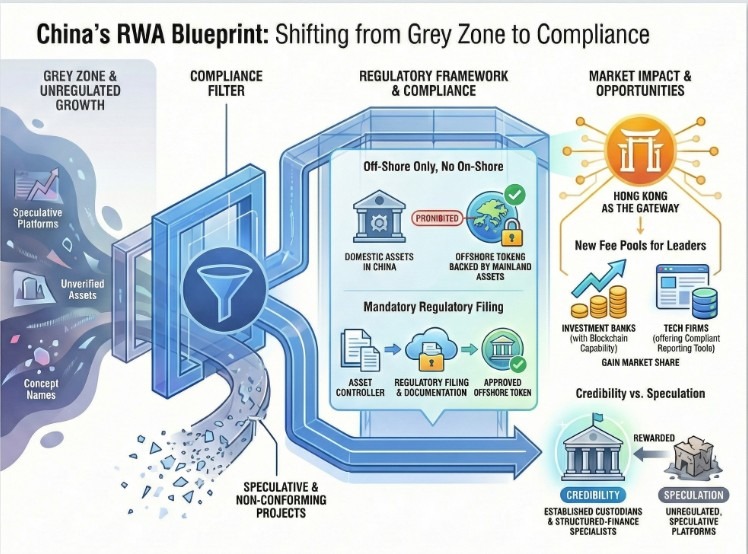 China RWA rules clarified infographic