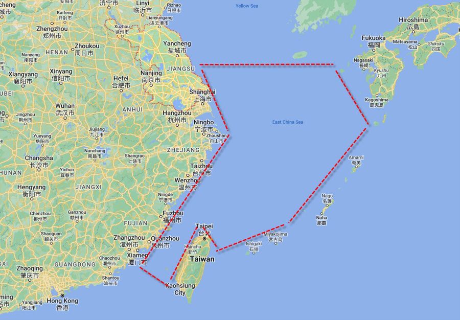 China Taiwan sea