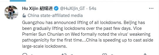 China is speeding up to cast aside large-scale lockdowns
