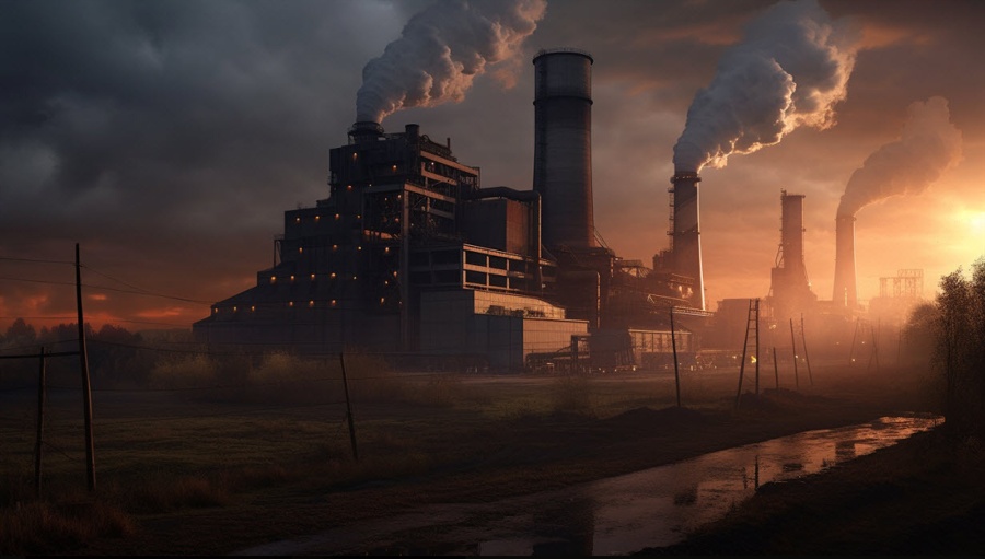 Coal fired power plant