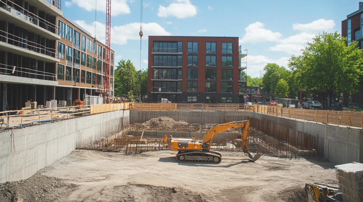 Condo construction