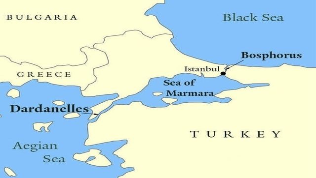 Dardanelles And Bosphorus