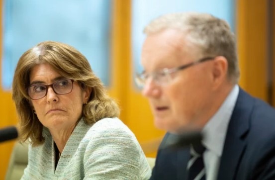 Deputy RBA governor Michele Bullock and RBA governor Philip Lowe