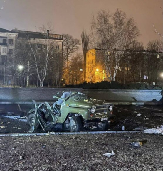 Donetsk car bomb