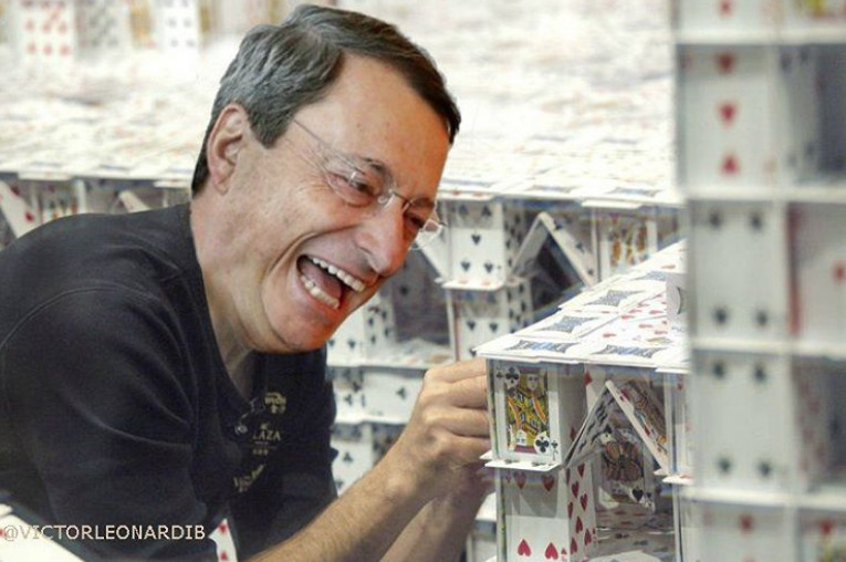 Draghi house of cards meme