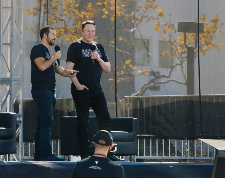 Drew Baglino and Musk
