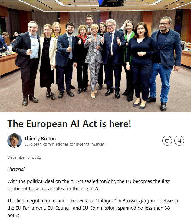 EU AI regulation act