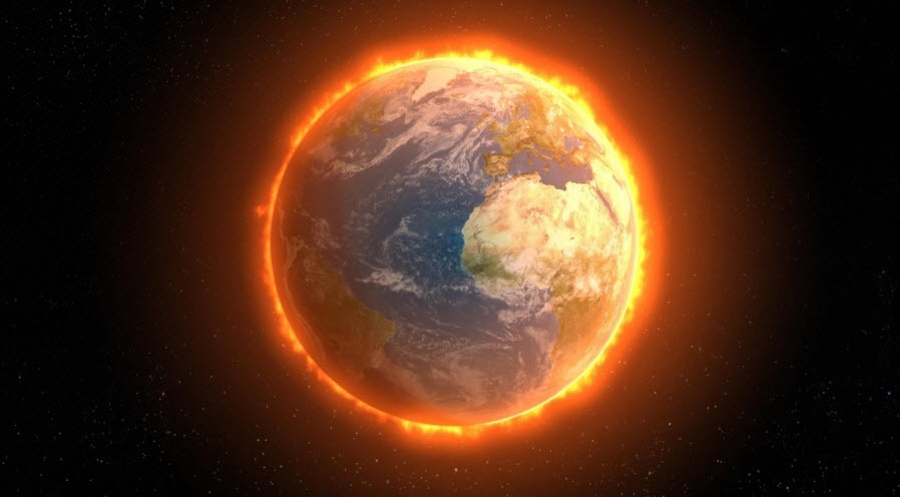Earth Hot Sun Global