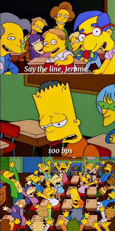 Fed 100 bps