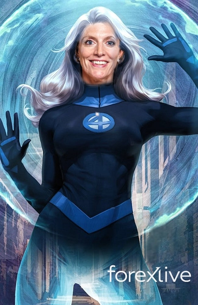 Fed Brainard fantastic four meme