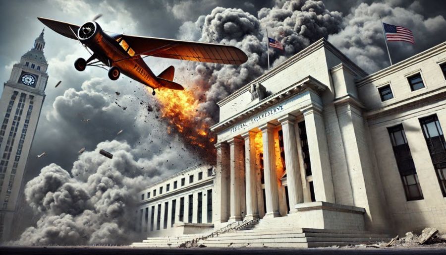 Fed Crash Landing