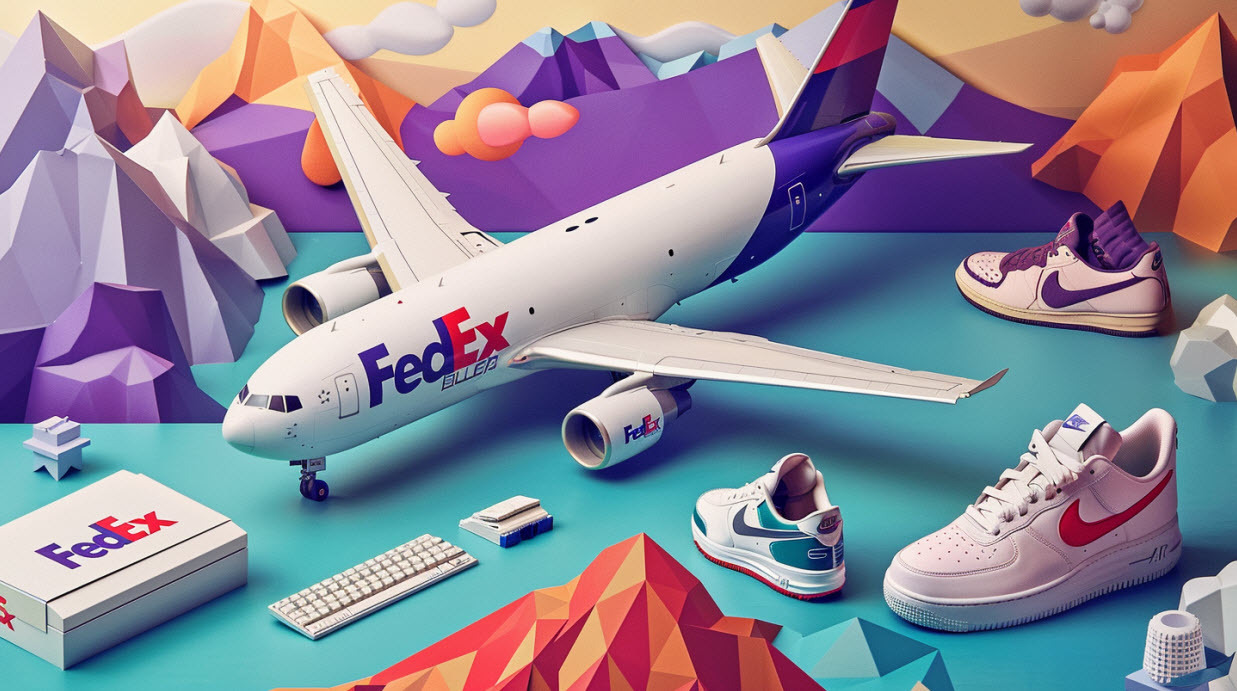 FedEx and Nike image