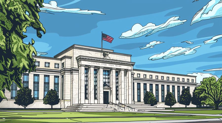 Federal Reserve doodle