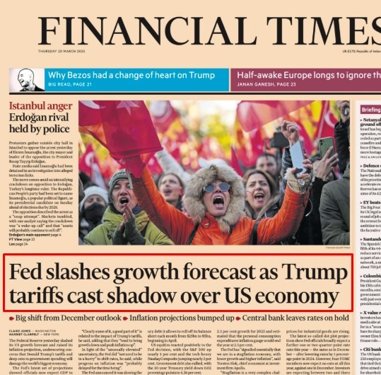 Financial Times trump tariffs 20 March 2025 2