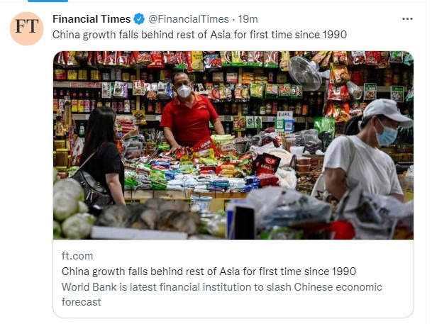 Financial Times twitter 27 September 2022