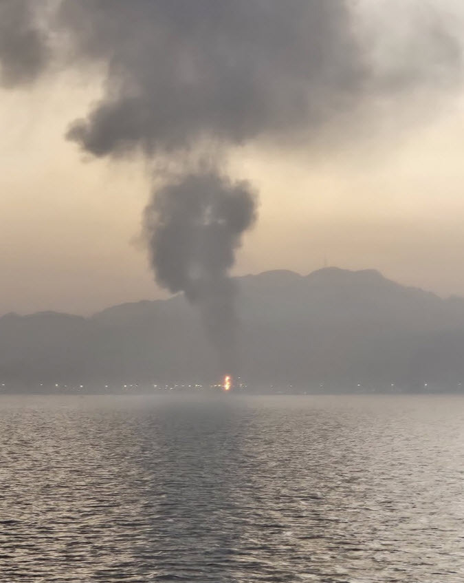 Fire in Dubai