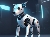 Futurstic robotic dog driven by AI