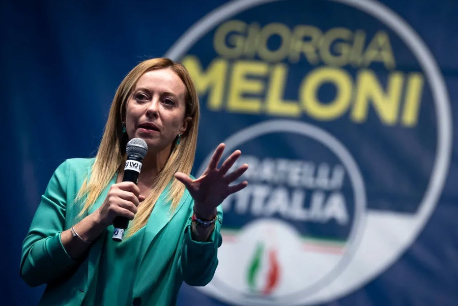 Giorgia Meloni Brothers of Italy party