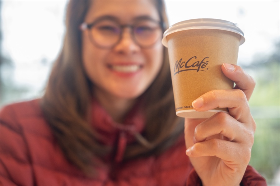 Glad to get my hands on McCafe & MCD stock